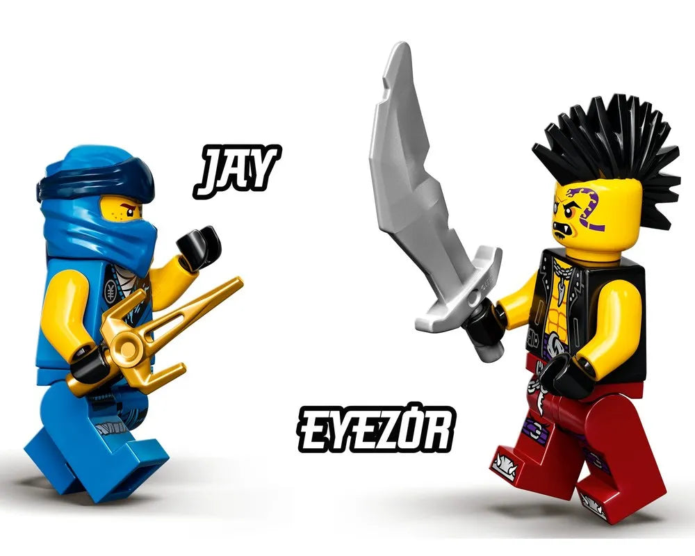 LEGO NINJAGO 71740 - Jay's Electro Mech - Authentic LEGO Set Image 10