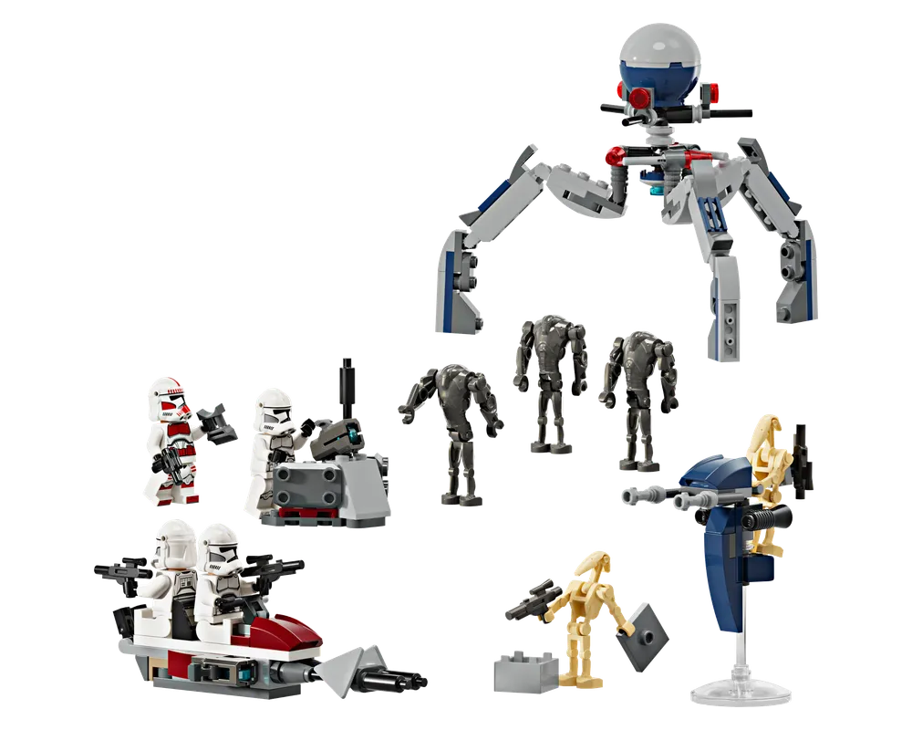 LEGO Star Wars 75372 - Clone Trooper & Battle Droid Battle Pack - Authentic LEGO Set Image 2