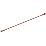 LEGO 27965 brown flexible hose 22L with two connector ends, shown diagonally.