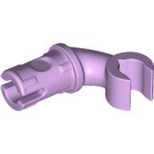 Purple LEGO 28660 Arm and Hand Short with Pin - Vertical Grip.