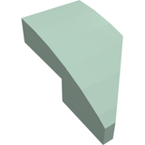 Light green LEGO 29120 Wedge 2 x 1 x 2/3 Left brick shown from an isometric view against a white background.