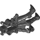 Dark gray LEGO Bionicle 53562 Piraka Clawed Foot, a specialized building piece with multiple claw-like sections.