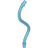 Light blue LEGO 6955 wavy hose, 8L, with bar ends.