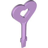 Light purple LEGO tile remover tool with a heart-shaped handle and a flat screwdriver-like tip.