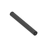 LEGO 75c04 dark grey rigid hose, 3mm diameter, 4L / 3.2cm long, shown at an angle on a white background.