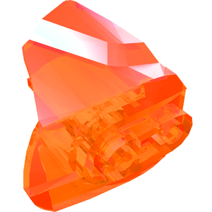 Translucent orange LEGO 90641 Hero Factory Armor with Ball Joint Socket - Size 3.
