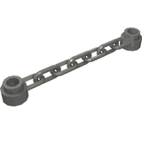 A gray LEGO chain with five links and two attachment ends.