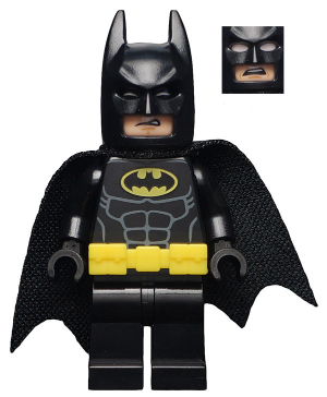 LEGO Minifigure sh0329 - Batman - Utility Belt, Head Type 3
