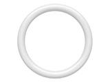 White rubber ring, small, with a round cross section, for LEGO x71