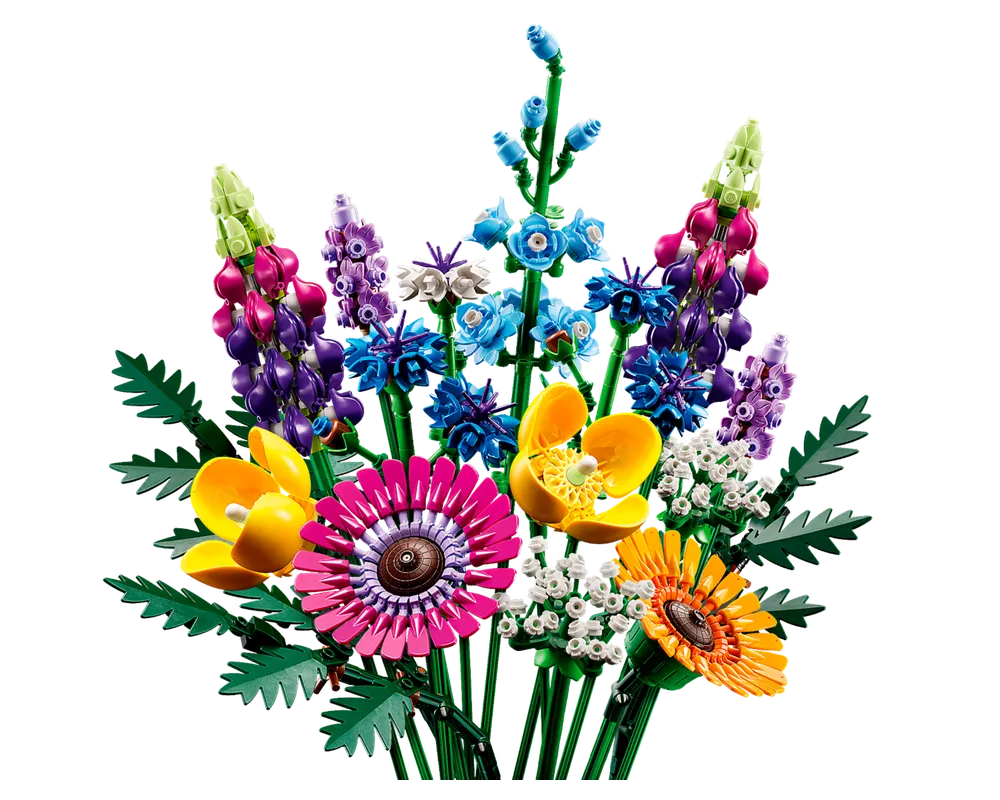 LEGO Botanicals 10313 - Wildflower Bouquet - Authentic LEGO Set Image 2