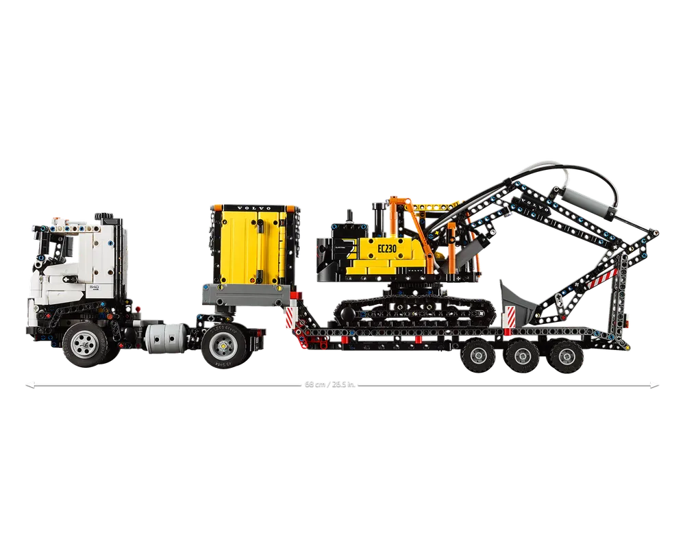 LEGO Technic 42175 - Volvo FMX Truck & EC230 Electric Excavator - Authentic LEGO Set Image 5