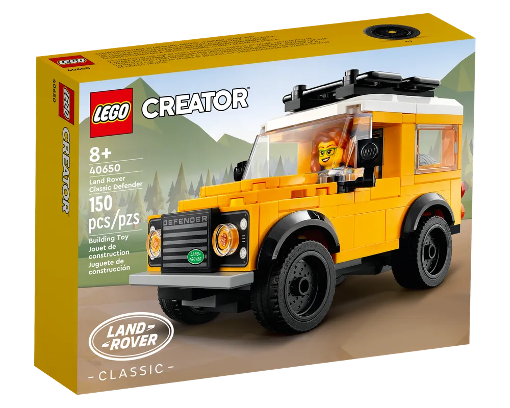 =LEGO Creator 40650 - Land Rover Classic Defender - Authentic LEGO Set Main Image