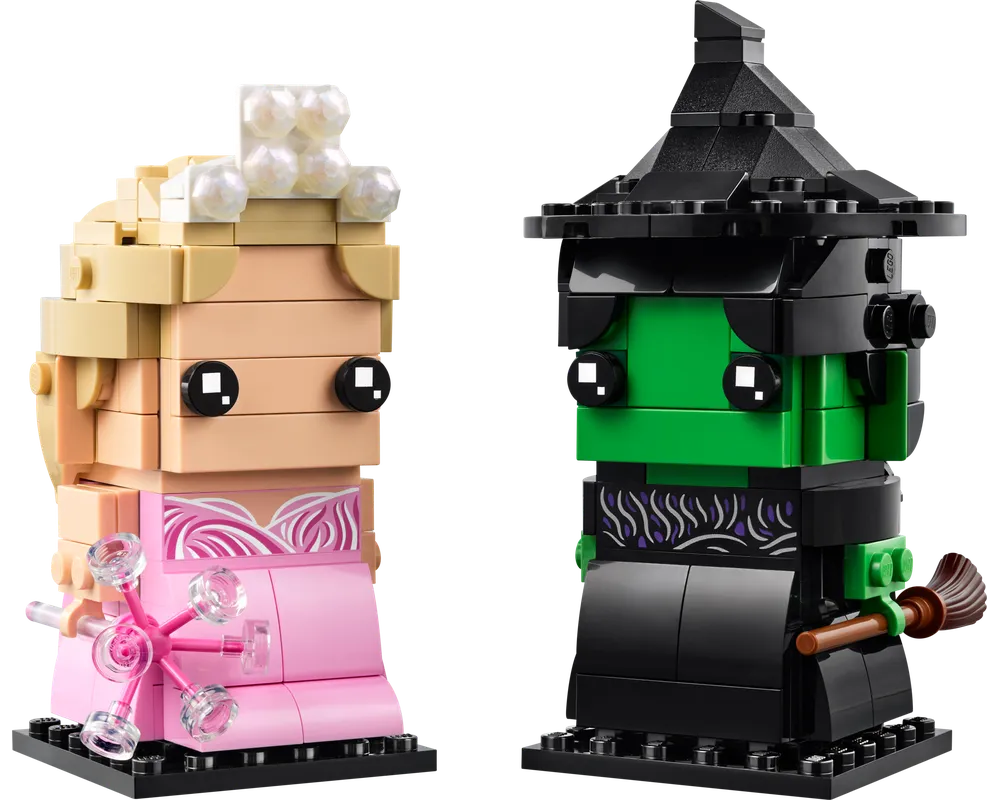 LEGO BrickHeadz 40794 - Elphaba & Glinda Figures - Authentic LEGO Set Image 3