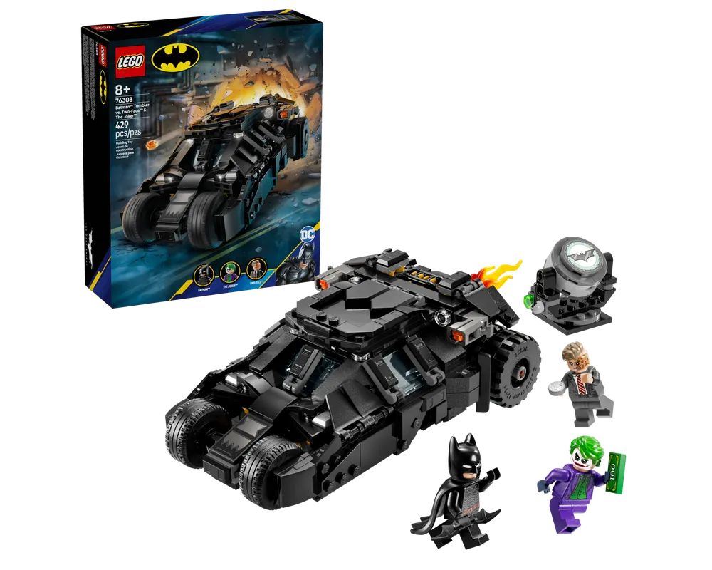 LEGO Super Heroes 76303 - Batman Tumbler vs. Two-Face & The Joker - Authentic LEGO Set Main Image