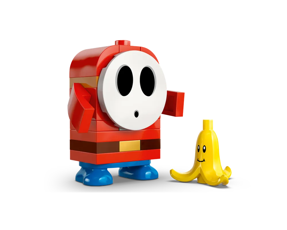 LEGO Super Mario 72045 - Shy Guy & P-Wing - Authentic LEGO Set Image 6