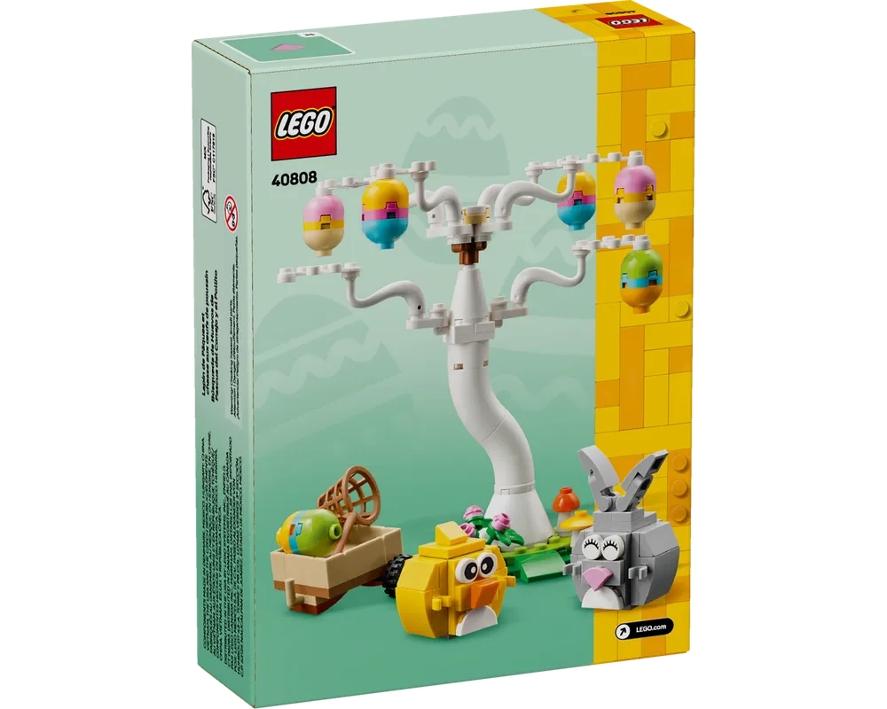 LEGO Holiday & Event 40808 - Easter Bunny and Chick Egg Hunt - Authentic LEGO Set Image 2