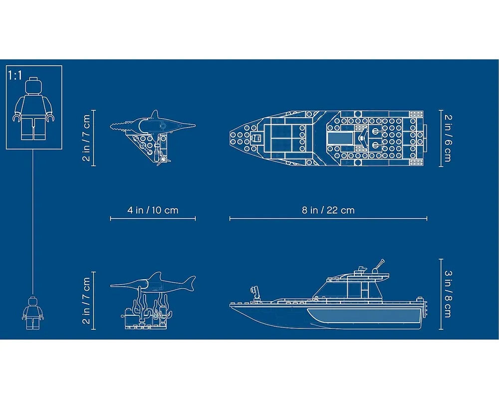 =LEGO City 60221 - Diving Yacht - Authentic LEGO Set Image 3
