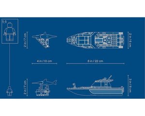 =LEGO City 60221 - Diving Yacht - Authentic LEGO Set Image 3