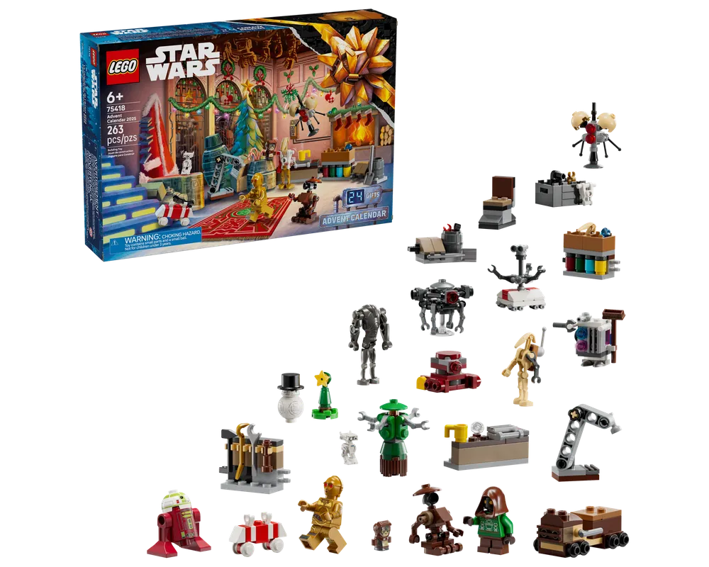 LEGO Star Wars 75418 - Advent Calendar 2025, Star Wars - Authentic LEGO Set Main Image