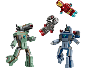 LEGO Super Heroes 76320 - Iron Man & War Machine vs. Hammer Drones - Authentic LEGO Set Image 4