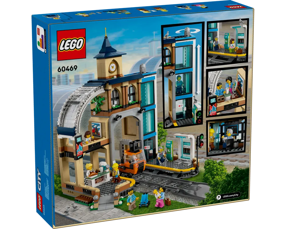 LEGO City 60469 - 1 - Central Train Station - Authentic LEGO Set Image 28