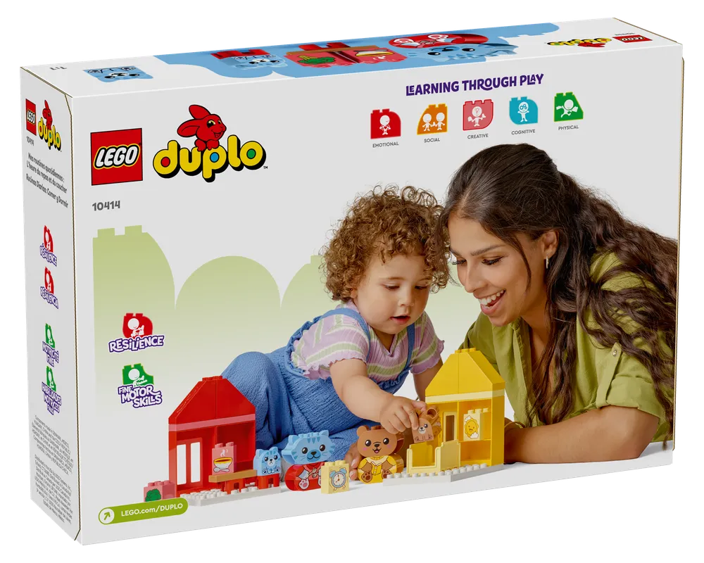 LEGO DUPLO 10414 - Daily Routines: Eating & Bedtime - Authentic LEGO Set Image 5
