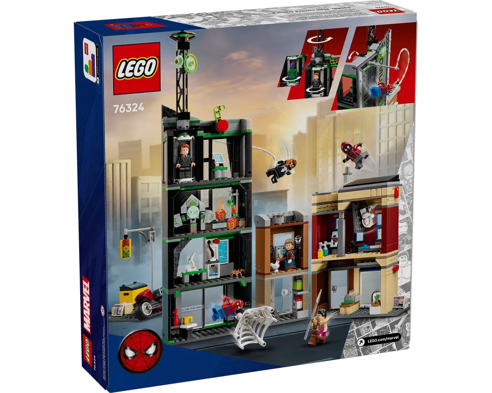 LEGO Super Heroes 76324 - Spider-Man vs. Oscorp - Authentic LEGO Set Image 5