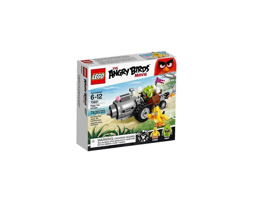 LEGO The Angry Birds Movie 75821 - Piggy Car Escape - Authentic LEGO Set Main Image