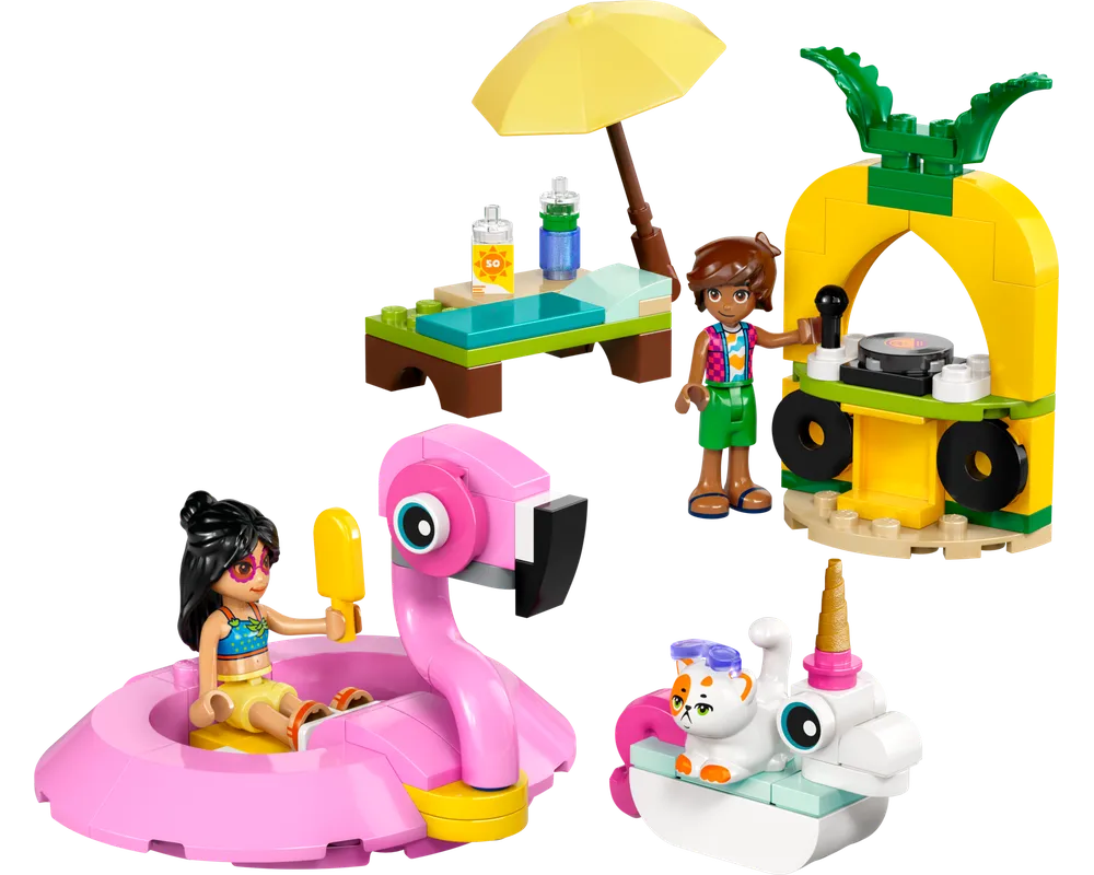 LEGO Friends 42658 - Unicorn & Flamingo Pool Party - Authentic LEGO Set Image 13