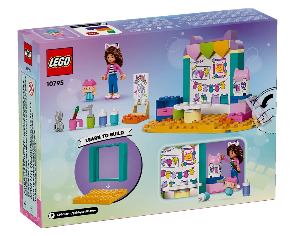 LEGO Gabby's Dollhouse 10795 - Crafting with Baby Box - Authentic LEGO Set Image 4