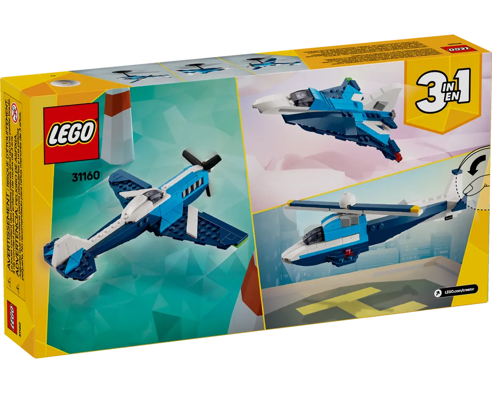 LEGO Creator 31160 - Race Plane - Authentic LEGO Set Image 3