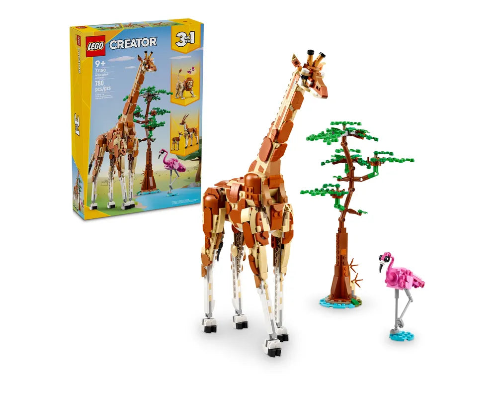 LEGO Creator 31150 - Wild Safari Animals - Authentic LEGO Set Main Image