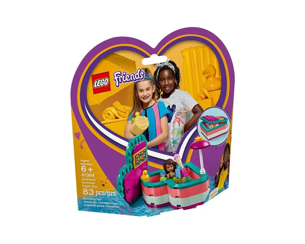 LEGO Friends 41384 - Andrea's Summer Heart Box - Authentic LEGO Set Main Image