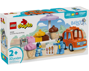 LEGO Bluey 10458 - Ice Cream Trip with Bluey - Authentic LEGO Set Main Image