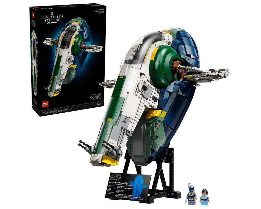 LEGO Star Wars 75409 - Jango Fett's Firespray-Class Starship - UCS - Authentic LEGO Set Main Image
