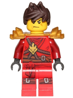 LEGO Minifigure njo0305 - Kai (Honor Robe) - Day of the Departed, Armor - Authentic LEGO Minifigure Main Image
