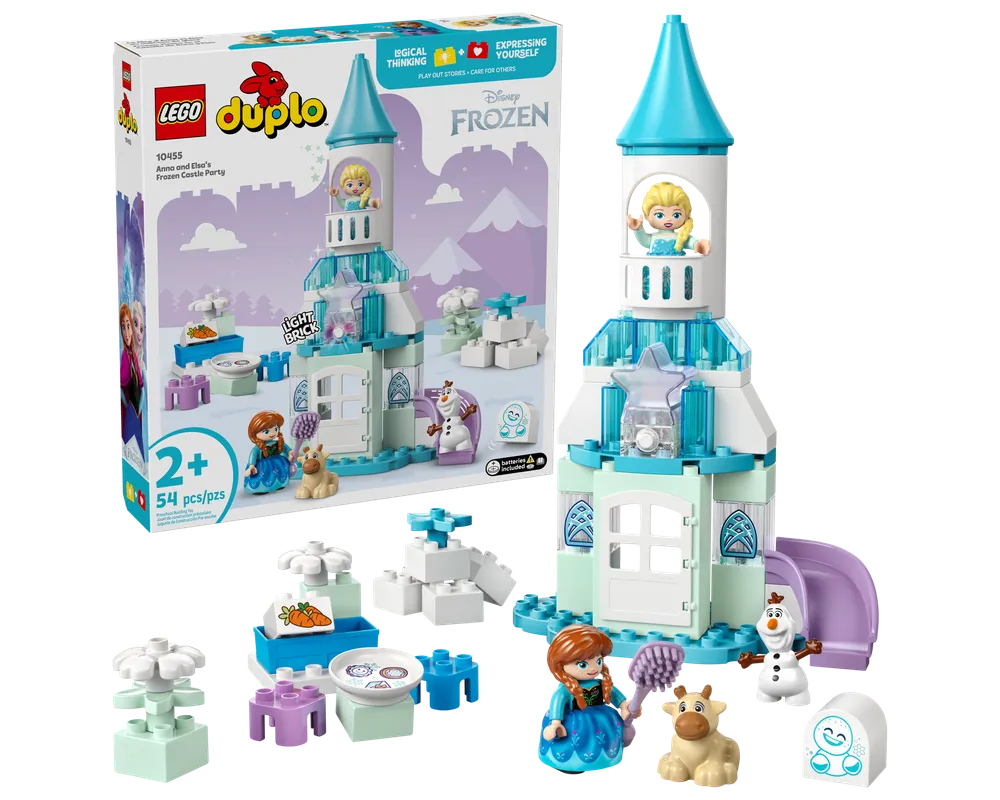 LEGO Disney 10455 - Anna and Elsa's Frozen Castle Party - Authentic LEGO Set Main Image
