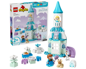 LEGO Disney 10455 - Anna and Elsa's Frozen Castle Party - Authentic LEGO Set Main Image