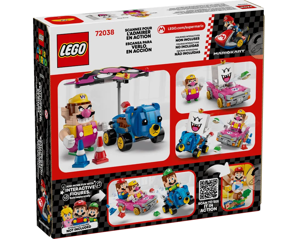 LEGO Super Mario 72038 - Wario & King Boo - Authentic LEGO Set Image 3