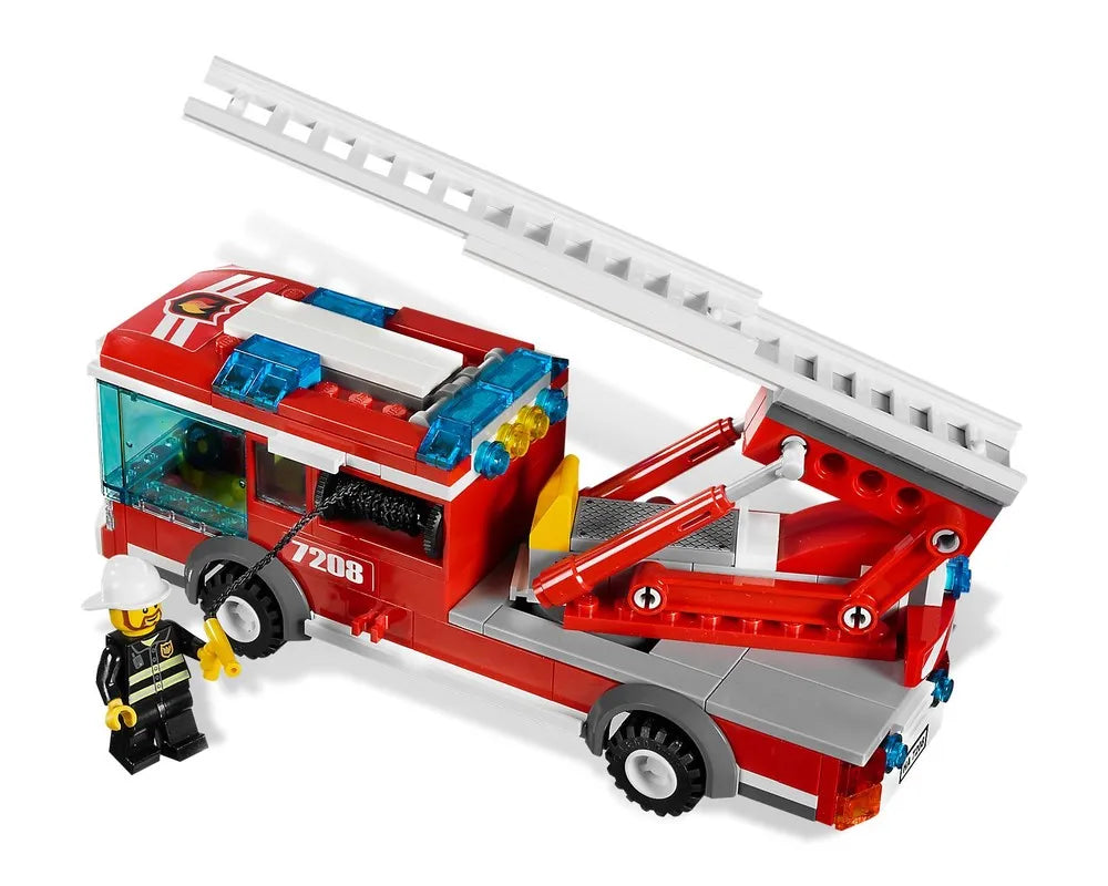 LEGO City 7208 - Fire Station - Authentic LEGO Set Image 7