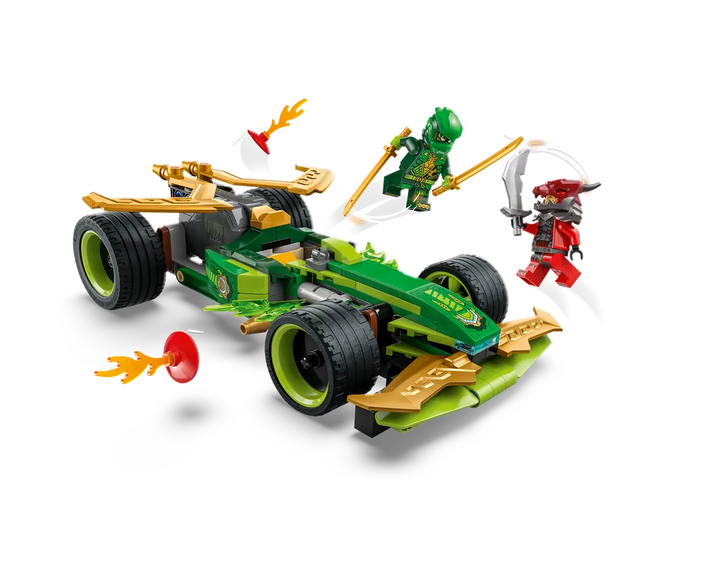 LEGO NINJAGO 71828 - Lloyd's Pull-Back Race Car - Authentic LEGO Set Image 4