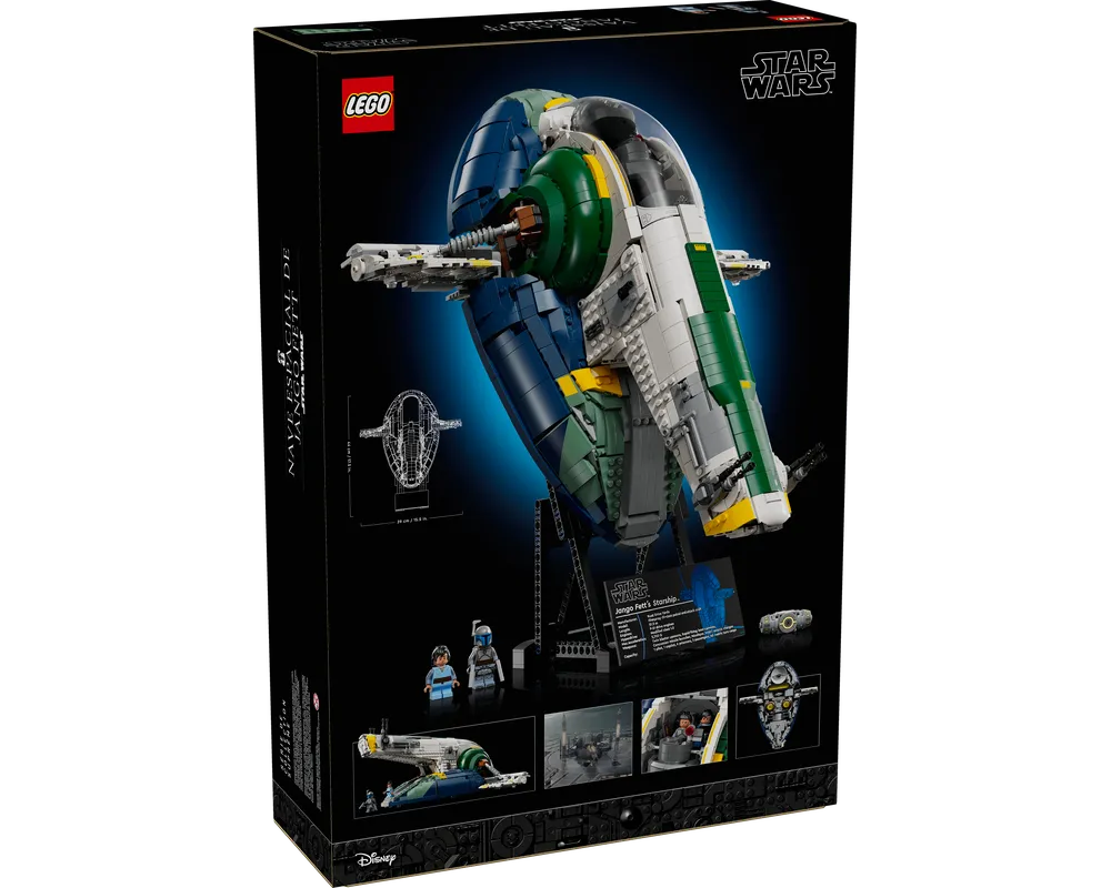 LEGO Star Wars 75409 - Jango Fett's Firespray-Class Starship - UCS - Authentic LEGO Set Image 3