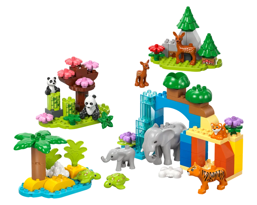 LEGO DUPLO 10446 - 3in1 Wild Animal Families - Authentic LEGO Set Image 2