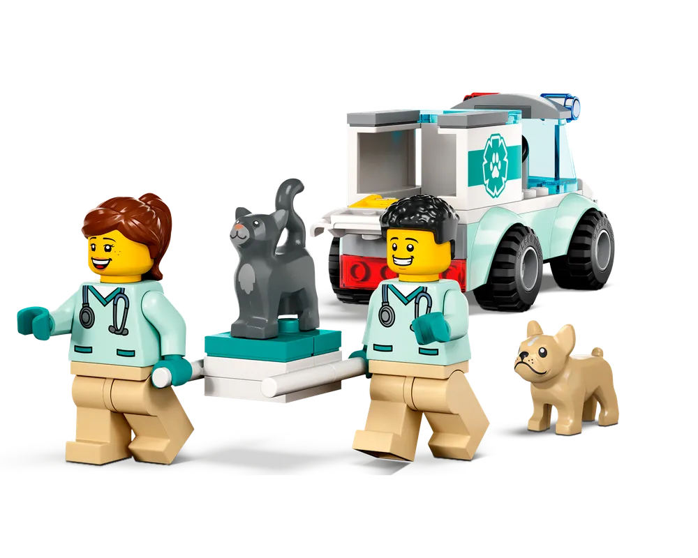 LEGO City 60382 - Vet Van Rescue - Authentic LEGO Set Image 5