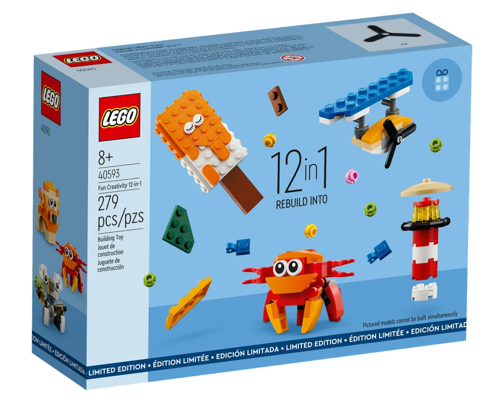 LEGO Promotional 40593 - Fun Creativity 12-in-1 - Authentic LEGO Set Main Image