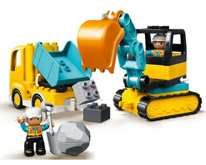 LEGO DUPLO 10931 - Truck & Tracked Excavator - Authentic LEGO Set Image 8