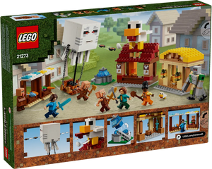 LEGO Minecraft 21273 - The Ghast Balloon Village Attack - Authentic LEGO Set Image 3