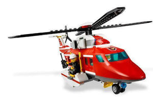 LEGO City 7206 - Fire Helicopter - Authentic LEGO Set Image 2