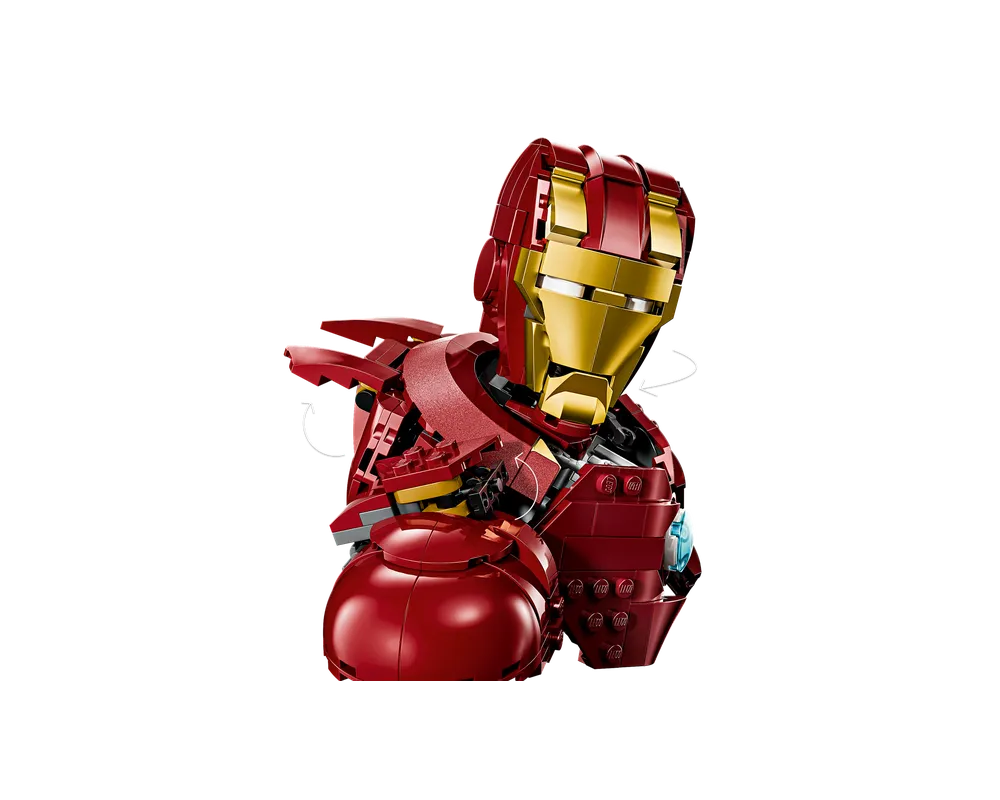 LEGO Super Heroes 76327 - Iron Man MK4 Bust - Authentic LEGO Set Image 15