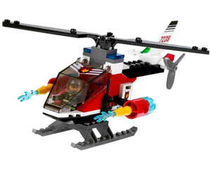 LEGO City 7238 - Fire Helicopter - Authentic LEGO Set Image 2